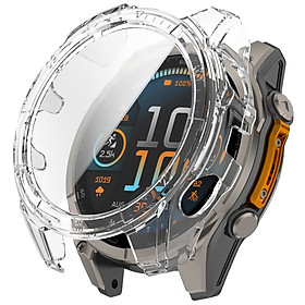 Mua Ốp Case PC Mặt Kính Cường Lực chống va đập cho Garmin Fenix 8 AMOLED / SOLAR Size 43mm/47mm/51mm - Hàng Chính Hãng
