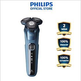 Máy cạo râu khô và ướt Philips S5582/20 - Cạo sát - bảo vệ làn da - Hàng Chính Hãng