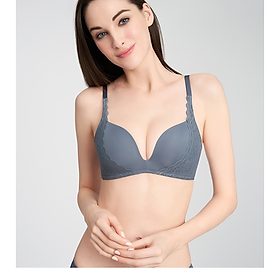 Áo ngực nữ không gọng, mút mỏng Triumph 3859 bản lưng 2 móc, giúp nâng đẩy và định hình ngực