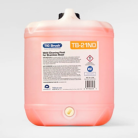Hoá chất làm sạch mối hàn inox TB 21 ND, can 20 lít, chạy với máy tẩy mối hàn điện hoá, hàng chính hãng Ensitech, Australia