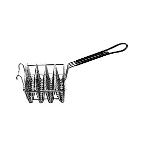 Professional Frying Holder Taco Rack Fryer 4 Grid