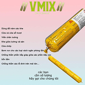 Mua  600ml  keo trám khe nứt tường  trám khe bê tông   độ đàn hồi cao   trám khe gạch   trám cổ ống.