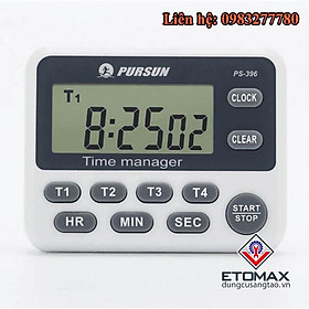 Mua Đồng Hồ Bấm Giờ Đếm Ngược Điện Tử 4 Kênh PS-396