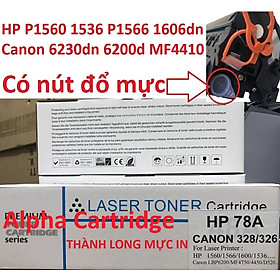 Hình ảnh Hộp mực in 78A dành cho máy in HP M1536dnf, P1606DN, P1566 Hàng chính hãng Alpha Cartridge