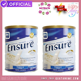 02 Hộp Sữa Bột Ensure Úc Vị Vani 850g