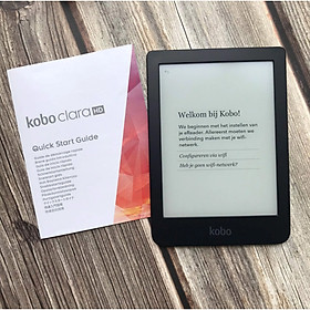 Hình ảnh Máy đọc sách Kobo Clara HD 8GB đen, 6 inch, có đèn cam - Hàng nhập khẩu