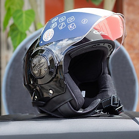 Nón bảo hiểm SUNDA 227 dành cho người đầu to