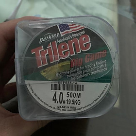 Cước câu cá mỹ TRILENE Big game dài 500m cước siêu zai y hình