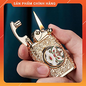 Mua Hột Quẹt Bật Lửa Xăng Đá Zorro Z592-618 Mở Nắp Đánh Lửa Tự Động