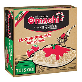 Thùng 30 Gói Mì Omachi Xốt Spaghetti Vị Bò 90gram