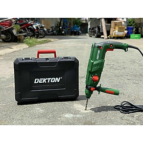 Mua MÁY KHOAN BÊ TÔNG 3 CHỨC NĂNG DK-2603C DEKTON 1050W TẶNG 3 MŨI KHOAN VÀ 2 MŨI ĐỤC