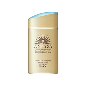 Kem chống nắng dưỡng da dạng sữa bảo vệ hoàn hảo Anessa Perfect UV Sunscreen Skincare Milk SPF 50+ PA++++ 60ml