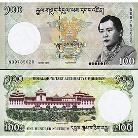 Mua Tờ 100 Ngultrum của Vương Quốc Bhutan