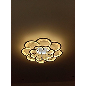 Mua Đèn mica ốp trần mâm mica ốp trần Đèn mâm mica led
