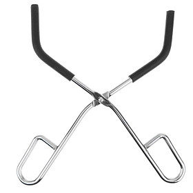 10.6'' Lab Crucible Tongs with Rubber Coated Ends, Professional Lab Supplies