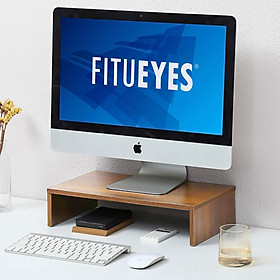 Mua Kệ để bàn gỗ hiện đại SMLIFE Angela - Màu Walnut Nhạt - Size S (Tặng Voucher 10% mua Bàn Làm Việc SMLIFE)