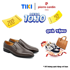 Giày Da Pierre Cardin Penny Loafer - PCMFWLC089BRW màu nâu