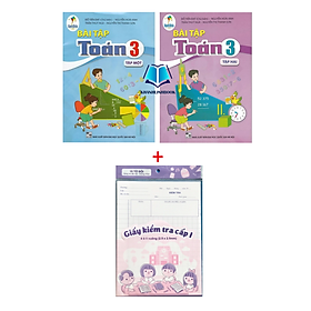 Sách - Combo Bài tập Toán 3 tập 1  2 Cánh diều