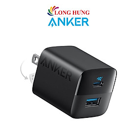 Hình ảnh Cốc sạc Anker 323 1USB 1Type-C 33W PIQ 3.0/PD A2331 - Hàng chính hãng