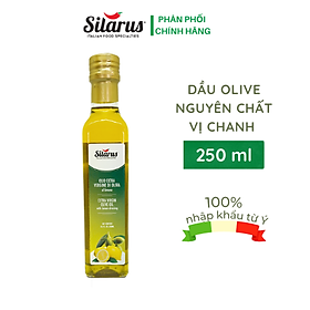 Dầu Olive Nguyên Chất Vị Chanh Silarus