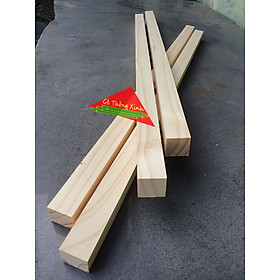 Mua Bó 4 thanh gỗ thông vuông 3x3cm  dài 80cm đã bào láng 4 mặt rất phù hợp làm khung sườn  làm chân bàn đóng vật dụng