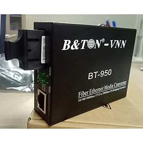 Chuyển đổi quang điện Muti Mode 2 sợi BTON 10/100/1000Base BT-950GM-2- Hàng Nhập Khẩu