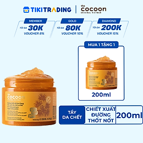 Đường thốt nốt An Giang làm sạch da chết cơ thể 200ml