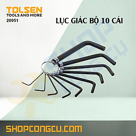 Mua Lục giác bộ 10 cây Tolsen 20051