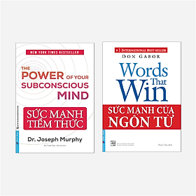 Sách Combo 2  Cuốn Sức Mạnh Tiềm Thức + Sức Mạnh Của Ngôn Từ - First News