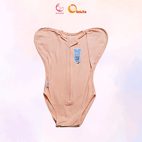 Nhộng Chũn Cho Bé - Nhộng Chũn Cộc Mùa Hè Hở Chân Có Khoá Tay - Giúp Bé Ngủ Ngon Không Giật Mình