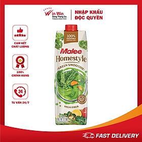 Smoothie Rau Xanh Malee Homestyle Fiber Flow 1L (Thái Lan)