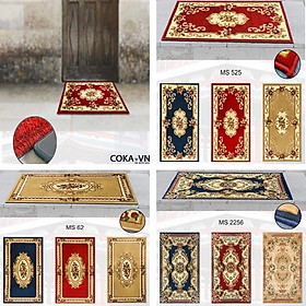 Mua Thảm sàn  thảm chùi chân cổ điển tỉa bông  hình chữ nhật CC04 (40cm-50cm-60cm) - giá rẻ nhất thị trường