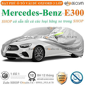Bạt che phủ xe ô tô Mercedes E300 3 lớp cao cấp