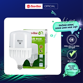 Bóng đèn LED Bulb Trụ Rạng Đông Model: LED TR120N1 40W SS