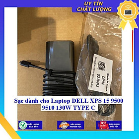 Sạc dùng cho Laptop DELL XPS 15 9500 9510 130W TYPE C - Hàng Nhập Khẩu New Seal