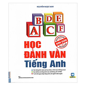 Học Đánh Vần Tiếng Anh (Tặng kèm Tự học 2000 từ vựng tiếng Anh theo chủ đề)