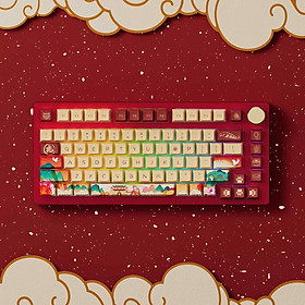 Mua Bàn Phím Cơ Máy Tính Không Dây - AKKO PC75B Plus Year Of Tiger| Bluetooth5.0| Wireless2.4Ghz| Hotswap| LED RGB| Foam Tiêu Âm| AKKO CS Switch Lubed| Limited Edition| Chuyên Game| Hàng Chính Hãng