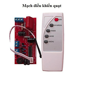 Mua Mạch điều khiển quạt từ xa mạch đỏ có ic bảo vệ quá áp