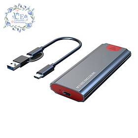 Hộp Đựng Ổ Cứng SSD M2 SSD M.2 Sang USB 3.1 Gen 2 10Gbps NVMe SSD Cho NVMe PCIE Pci-E Key / (B + M) Key SSD - AC