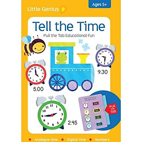 Little Genius - Pull The Tab Flash Cards - Tell The Time