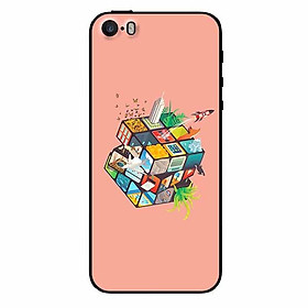 Ốp lưng in cho Iphone 5/ 5s/ 5se Rubik Cube