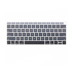 Tấm phủ phím bằng silicon cho Macbook chống bụi, chống nước nhiều màu