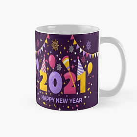 Cốc sứ Happy New Year 2021