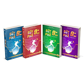 Combo 4 cuốn sách bứt phá 9+ môn Toán Lí Hóa Anh lớp 10