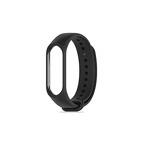 Dây đeo cao su cho đồng hồ thông minh Xiaomi Miband 3 - Hàng Chính Hãng