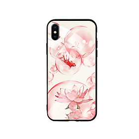 Ốp Lưng Kính Cường Lực cho điện thoại Iphone X / Xs - Fish