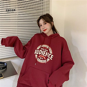 ÁO KHOÁC NỈ HOODIE FROM RỘNG CÁ TÍNH
