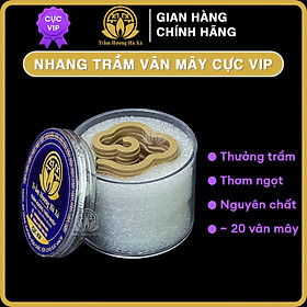 Mua Nhang trầm hương vân mây xông nhà thơm dịu nhẹ hộp 15 vân Trầm Hương Hà Xá