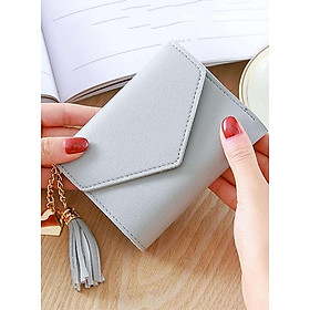 Ví nữ cầm tay, bóp nữ cầm tay loại ngắn, dây trái tim - VN 6003