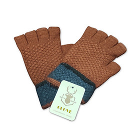 Găng Tay Bao Tay Len Hở Ngón Giữ Ấm Chống Nắng Phong Cách Đơn Giản Cho Nữ